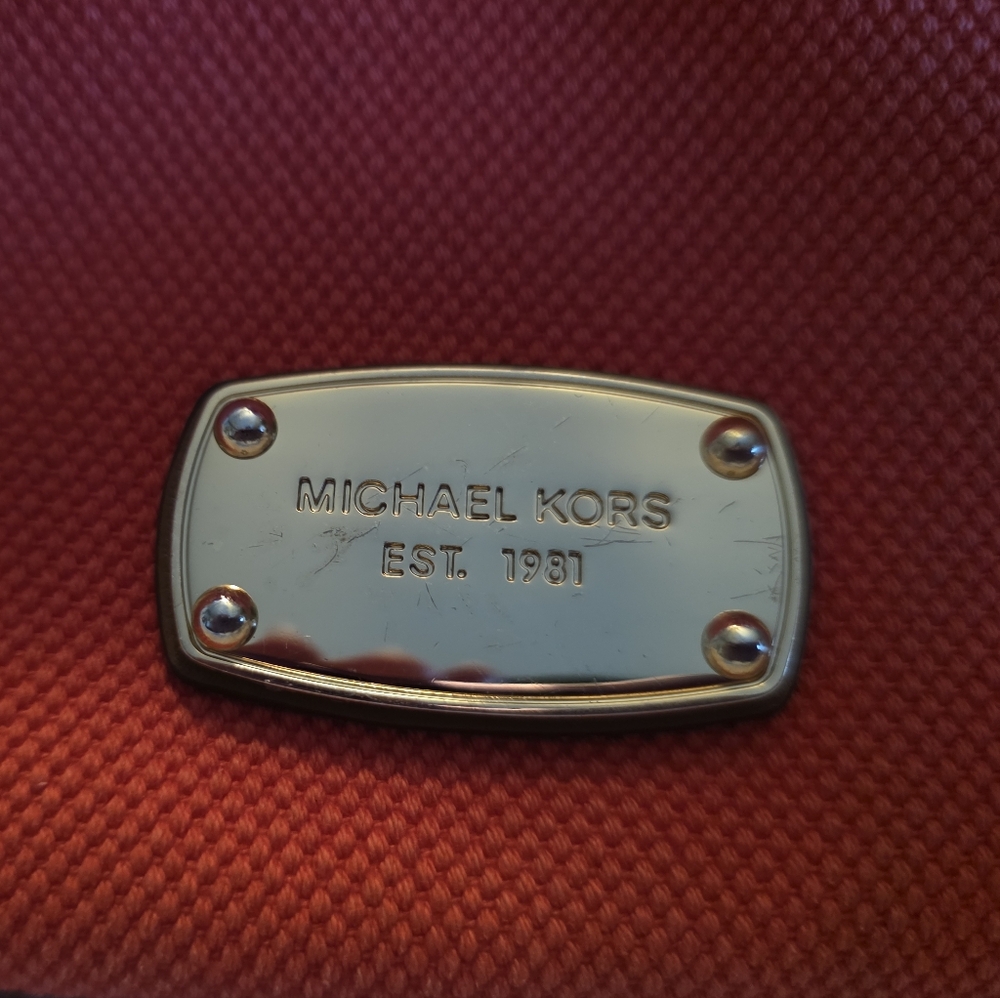 MICHAEL KORS | Marina Tangerine Anchor Tote - Picture 2 of 14